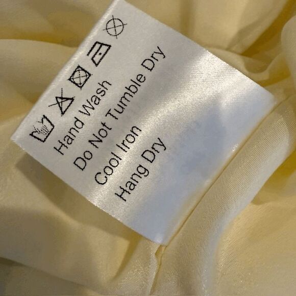 NEW! O.P.T. Luanne Dress Dark Cream Smocked Peasant Mini Dress Lined Size XS - Picture 9 of 11